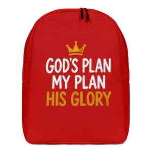 Red God's Plan Backpack