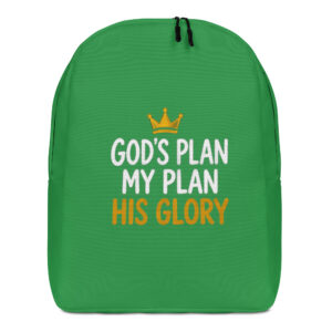 Green God's Plan Backpack